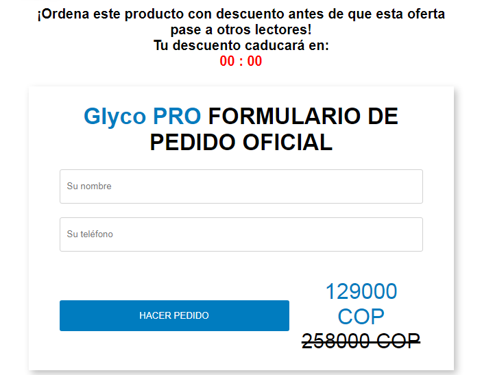 Glyco PRO Precio