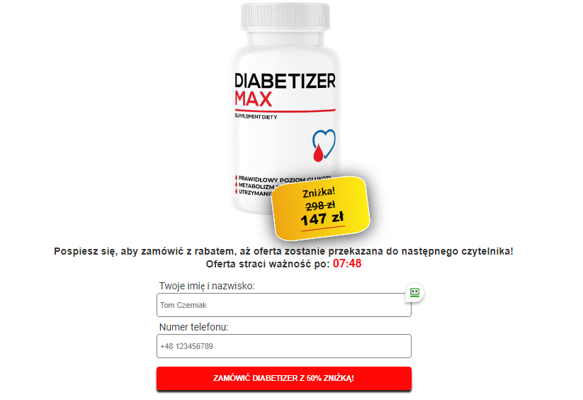 Diabetizer Tabletki