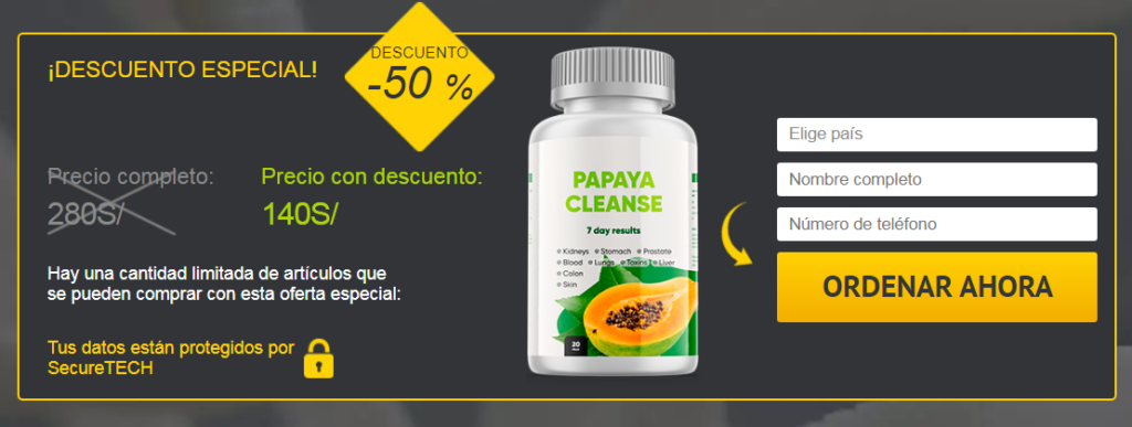 Papaya Cleanse reseñas