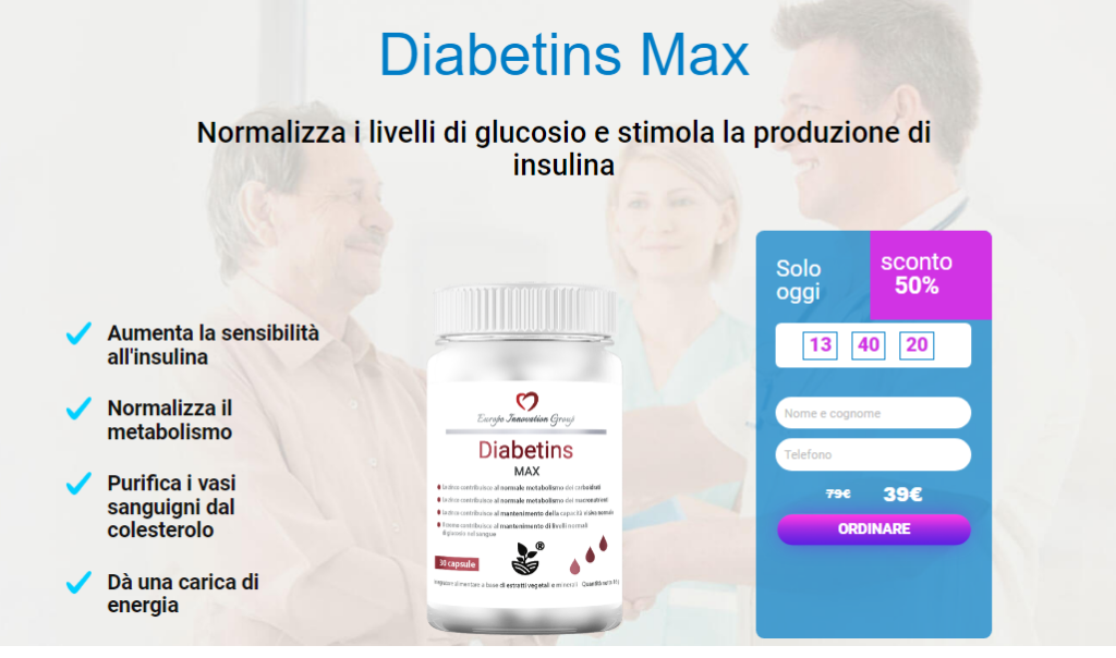 Diabetins Max capsula