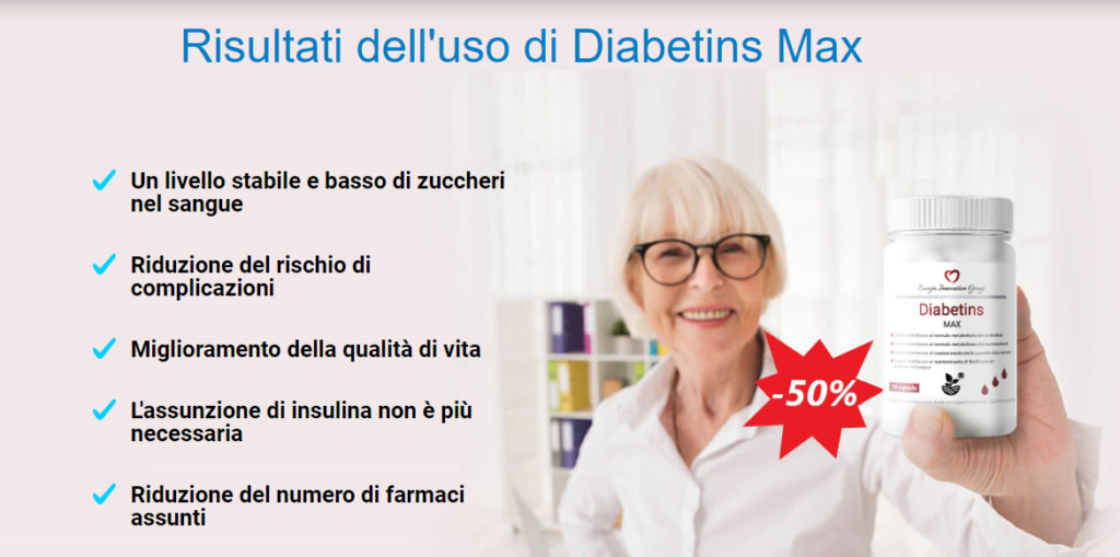 Diabetins Max Benefici