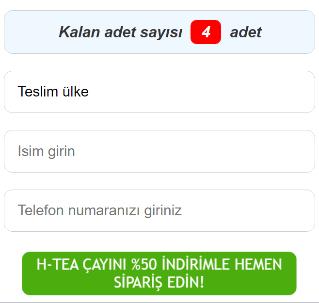 H-Tea Çay