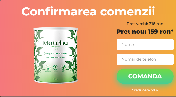 Matcha Fit recenzii