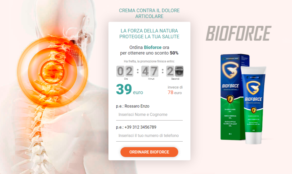 Bioforce Crema