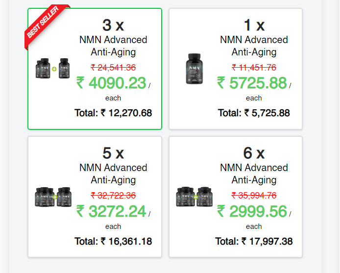 NMN Longevity Anti Aging price