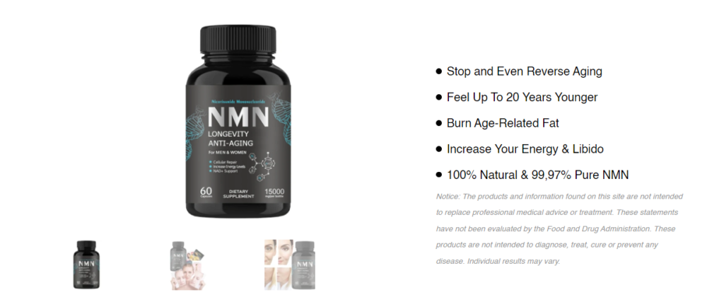 NMN Longevity Anti Aging Reviews