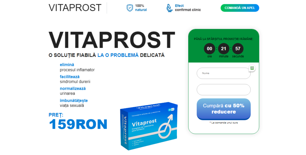 Vitaprost capsulă