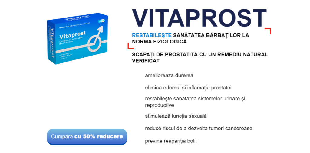 Vitaprost Beneficii