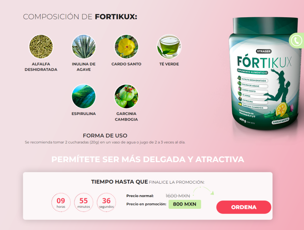 Fortikux Precio