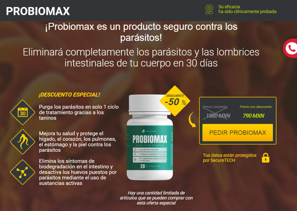 Probiomax cápsula
