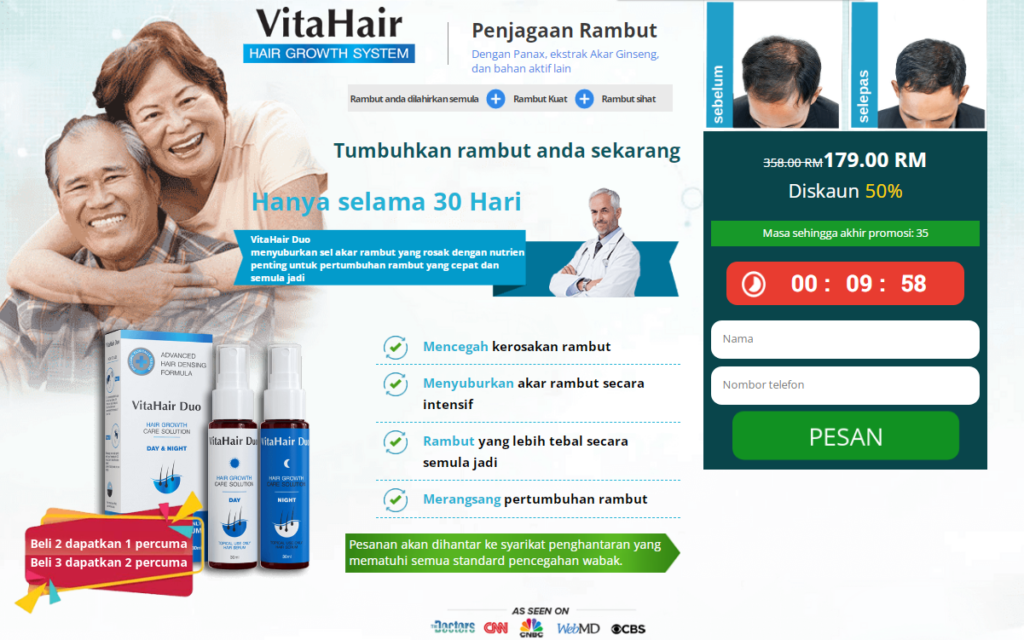 VitaHair Duo Serum