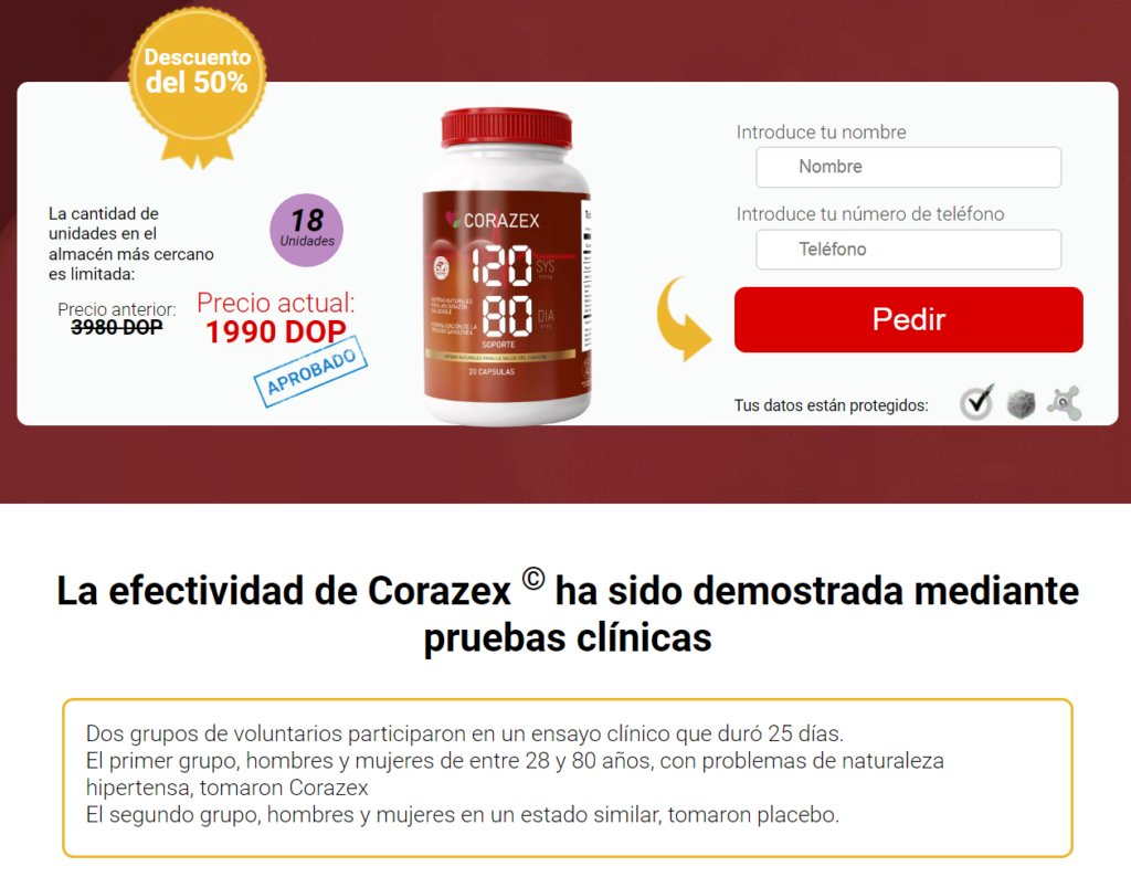 Corazex cápsula