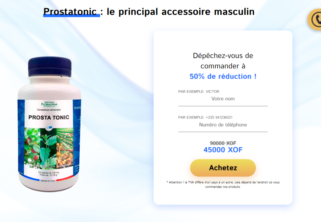 Prostatonic capsule