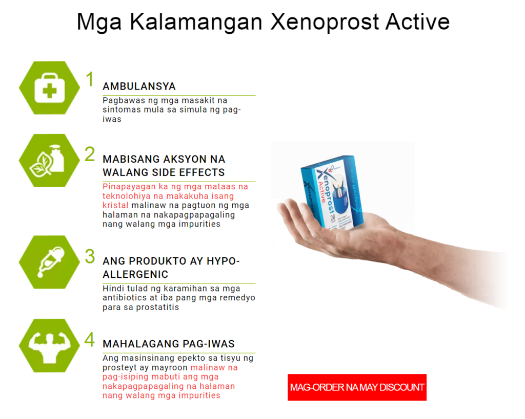 Xenoprost Active Mga sangkap