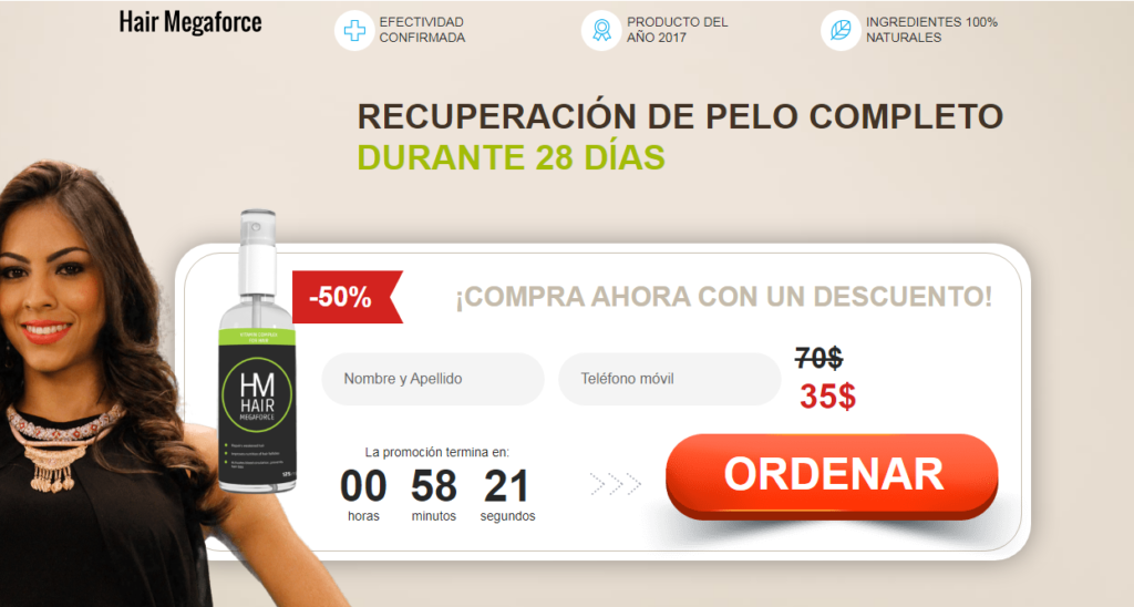 Hair megaforce reseÃ±as