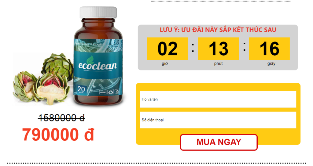 EcoClean Viên thuốc