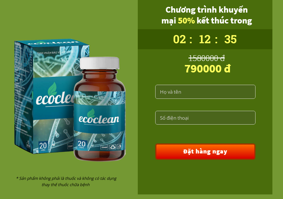 EcoClean viên con nhộng