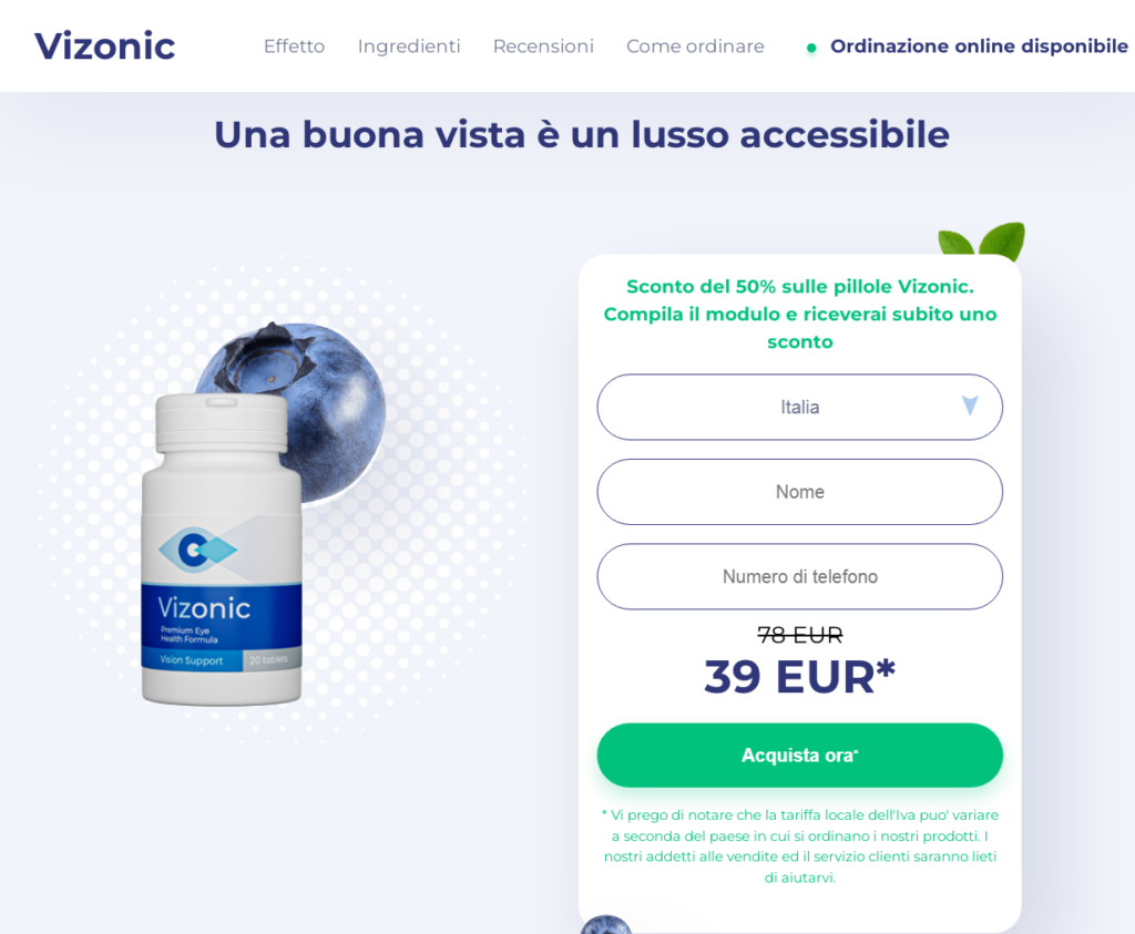 Vizonic capsula