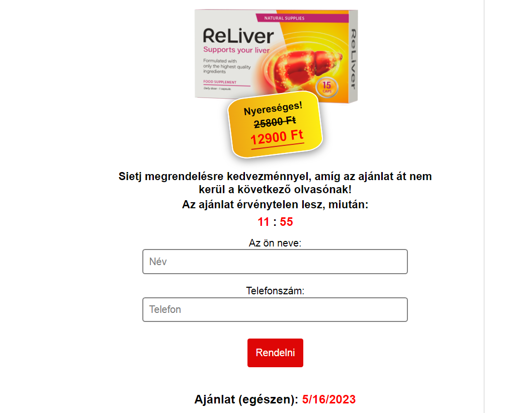 Reliver vélemények