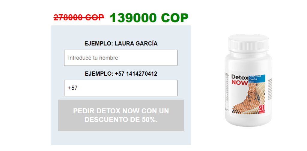 Detox Now reseñas