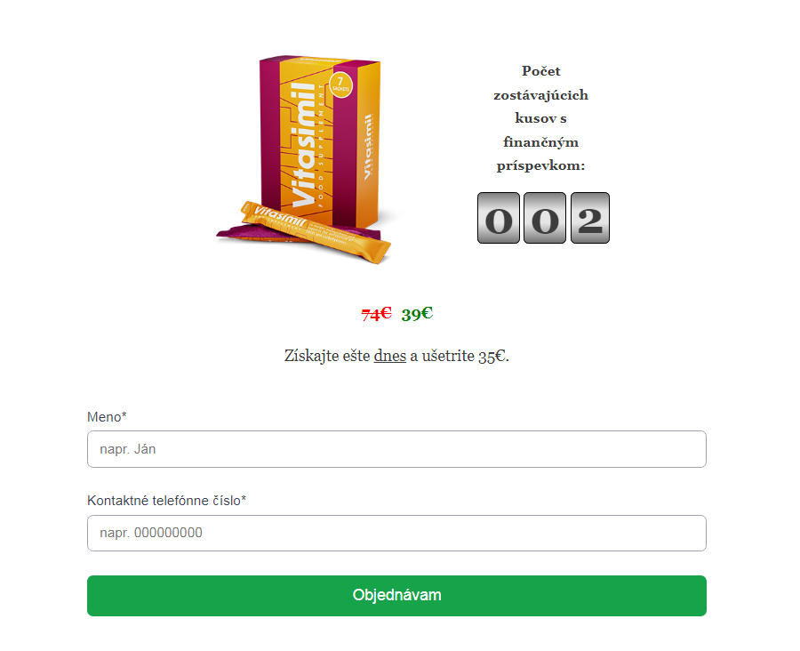 Vitamisil Prášok