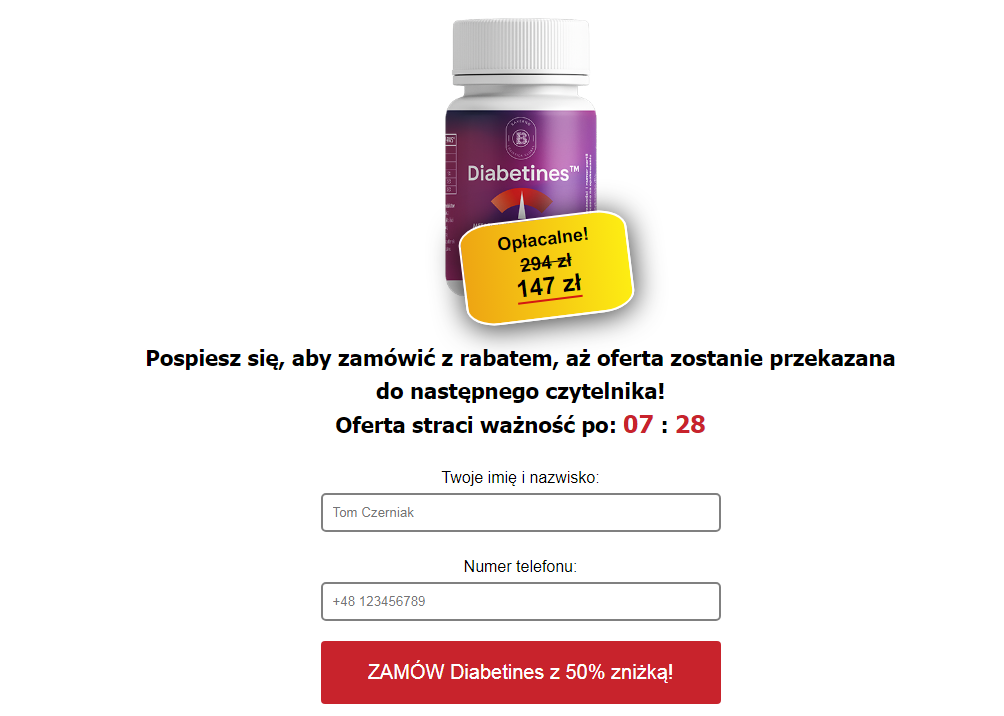 Diabetines kapsułki