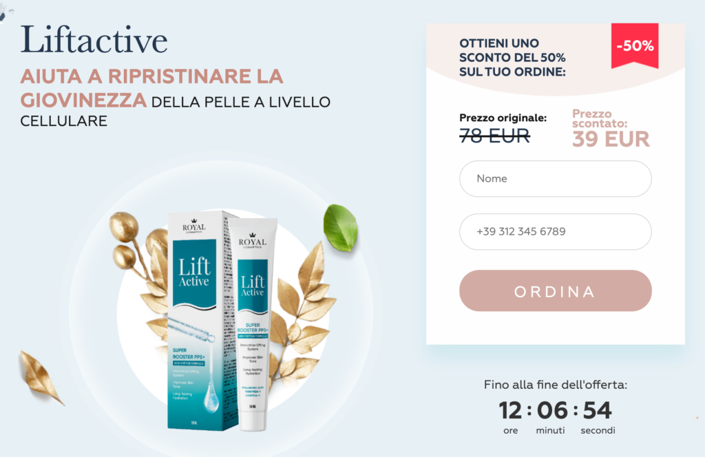 Liftactive Prezzo