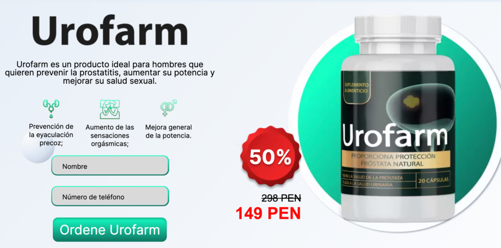 Urofarm cÃ¡psula