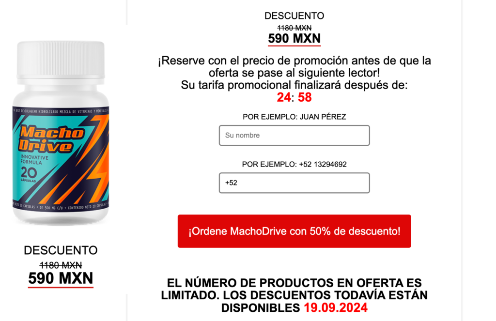 MachoDrive cÃ¡psula