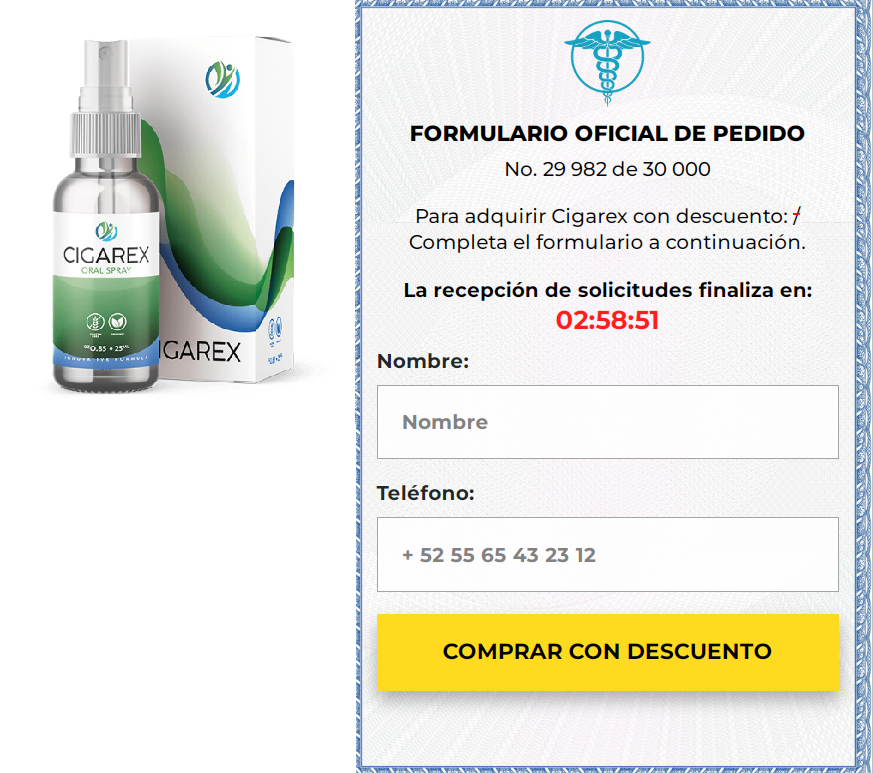 Cigarex Pulverización